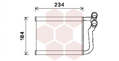 Heat Exchanger, interior heating (82006253)
