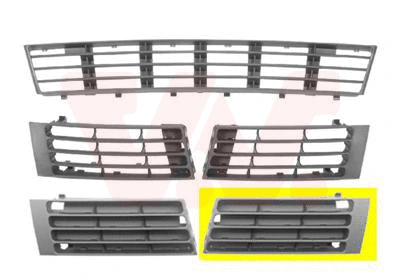 Ventilation Grilles, bumper (0324593)