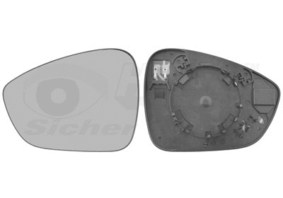 Mirror Glass, exterior mirror (0954837)