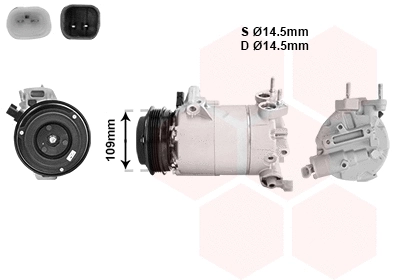 Compressor, air conditioning (1800K392)