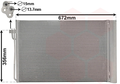 Condenser, air conditioning (06005267)
