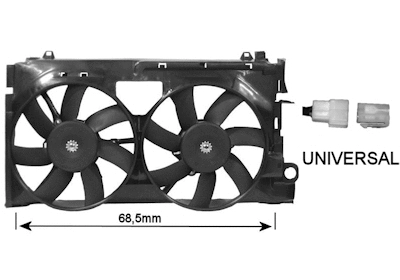 Fan, engine cooling (0955749)