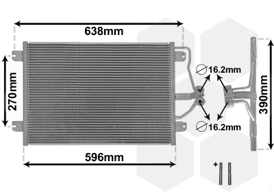 Condenser, air conditioning