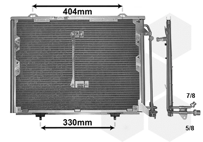 Condenser, air conditioning (30005207)