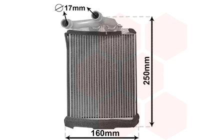 Heat Exchanger, interior heating (30006680)