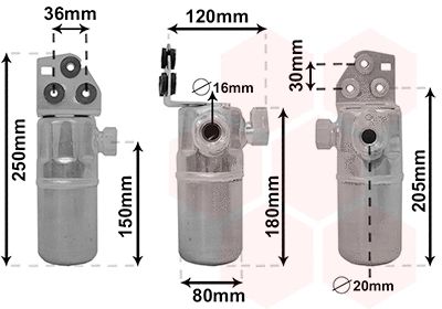Dryer, air conditioning (0300D300)