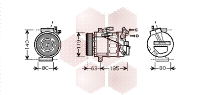 Compressor, air conditioning (4300K392)
