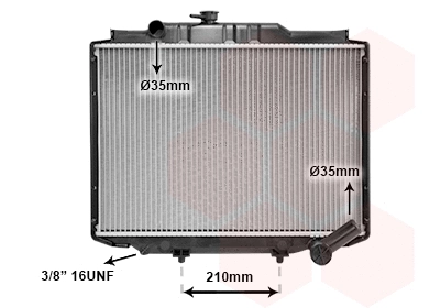 Radiator, engine cooling (32002062)