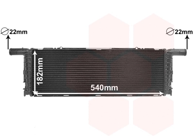 Radiator, engine cooling (74012701)