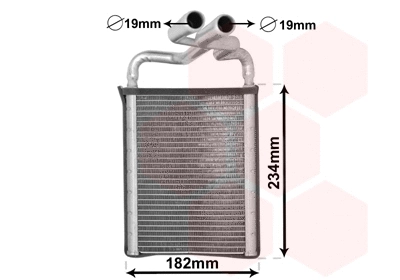 Heat Exchanger, interior heating (82006356)