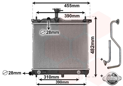 Radiator, engine cooling