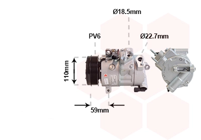 Compressor, air conditioning