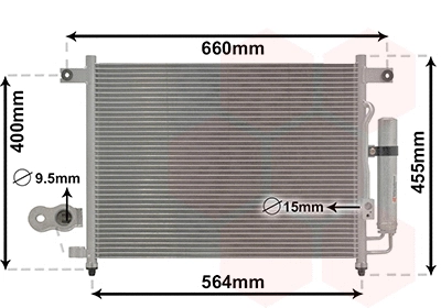Condenser, air conditioning (81005061)