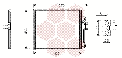 Condenser, air conditioning (06005185)