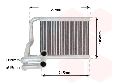 Heat Exchanger, interior heating (82006213)