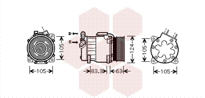 Compressor, air conditioning (4000K306)