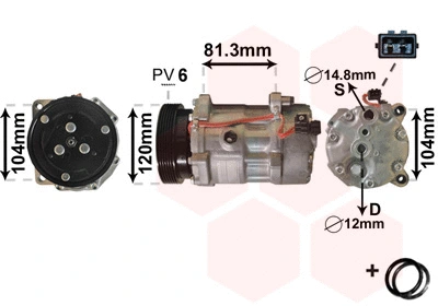 Compressor, air conditioning
