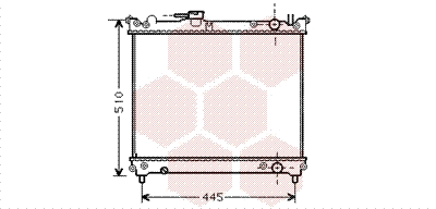 Radiator, engine cooling (52002024)