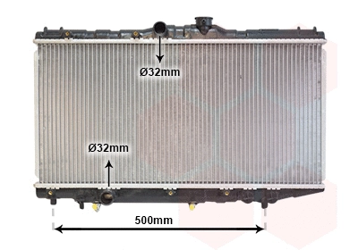 Radiator, engine cooling (53002123)