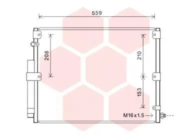 Condenser, air conditioning (53005617)