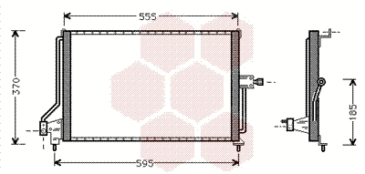 Condenser, air conditioning (37005209)