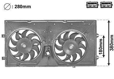 Fan, engine cooling (5874748)