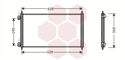 Condenser, air conditioning (25005106)