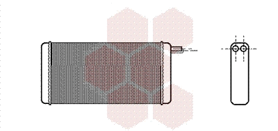 Heat Exchanger, interior heating (58006128)