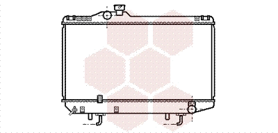Radiator, engine cooling (53002154)