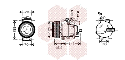 Compressor, air conditioning (3000K426)