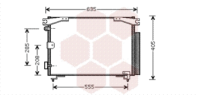Condenser, air conditioning (53005280)