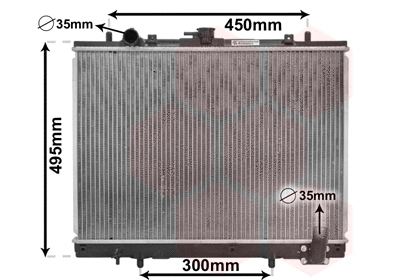 Radiator, engine cooling (32002161)