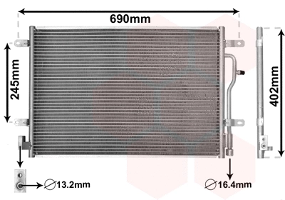 Condenser, air conditioning (03005194)