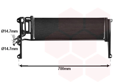 Oil Cooler, automatic transmission (58013734)