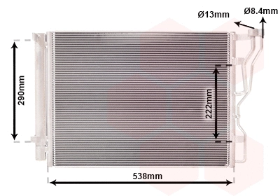 Condenser, air conditioning (82005299)