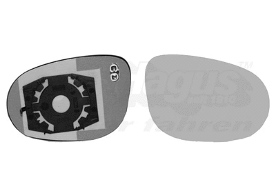 Mirror Glass, exterior mirror (1779838)