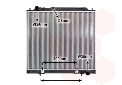 Radiator, engine cooling (32002159)