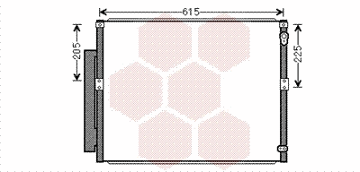 Condenser, air conditioning (53005564)