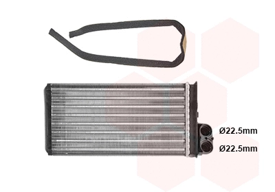 Heat Exchanger, interior heating (40006233)