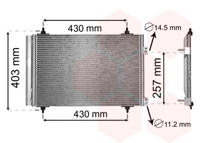 Condenser, air conditioning (09005231)