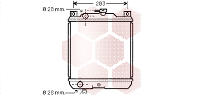 Radiator, engine cooling (52002020)