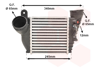 Charge Air Cooler (03004354)
