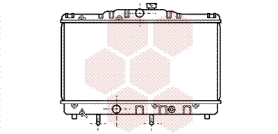 Radiator, engine cooling (53002116)