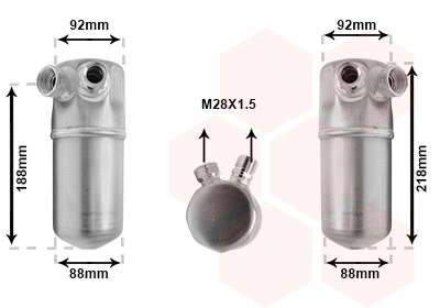 Dryer, air conditioning (0300D153)