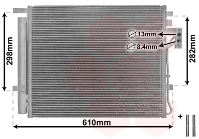Condenser, air conditioning (83005149)