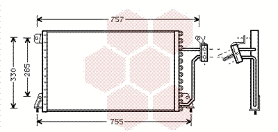 Condenser, air conditioning (07005019)