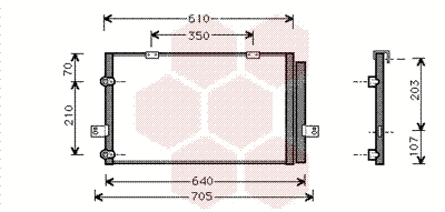 Condenser, air conditioning (02005078)