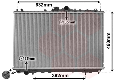 Radiator, engine cooling