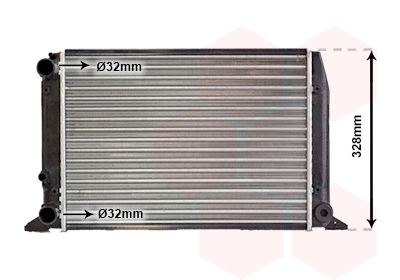 Radiator, engine cooling (03002028)