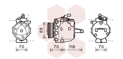 Compressor, air conditioning (3200K224)